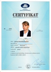 Kancelaria Tax Lex Biuro Rachunkowe Warszawa Certyfikat 2