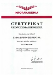 Kancelaria Podatkowo-Księgowa Biernackich Certyfikat 6