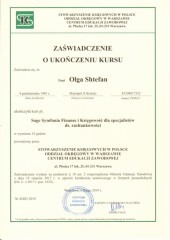 Stefanco Bud&Audit Biuro Rachunkowe Warszawa Bemowo Certyfikat 4